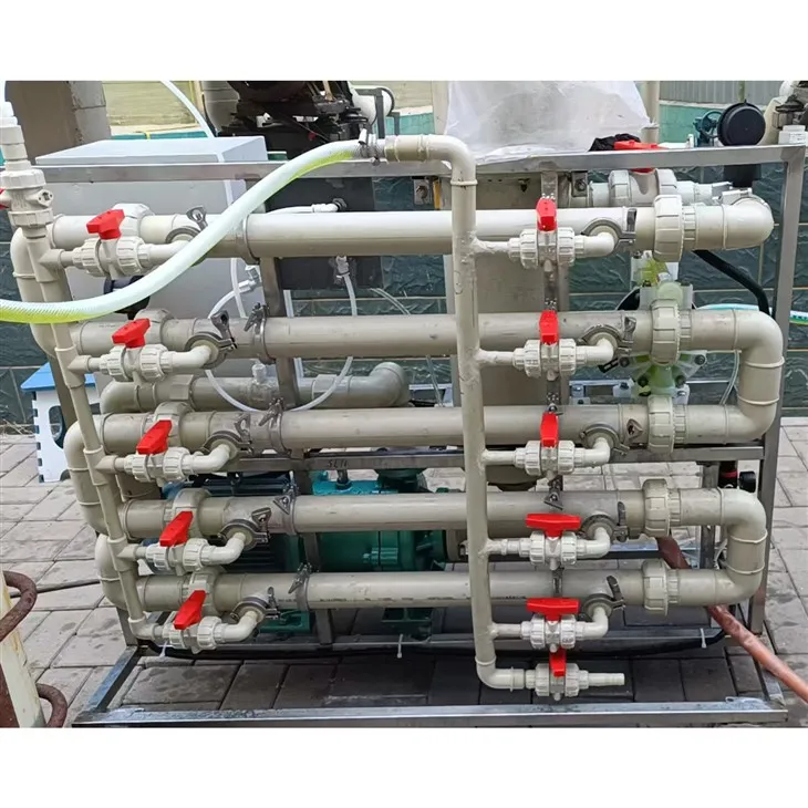 तीन -चरण माइक्रो-ऑक्सीकरण तेल हटाने वाला उपकरण